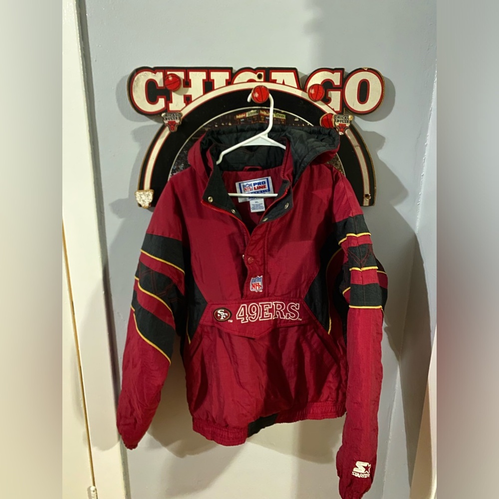 Vintage starter pro line 49ers jacket size XL